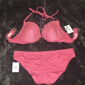BRAND NEW*** Shade & Shore Rose Bikini Set
